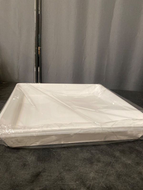 Photo 1 of 2 Pack Square Plant Saucer 16 Inch, Duty Plastic Plant Saucer, Heavy Duty Plant Pot Saucers, Planters for Indoors and Outdoors Plants?Large Deep Plant Trays for Pots