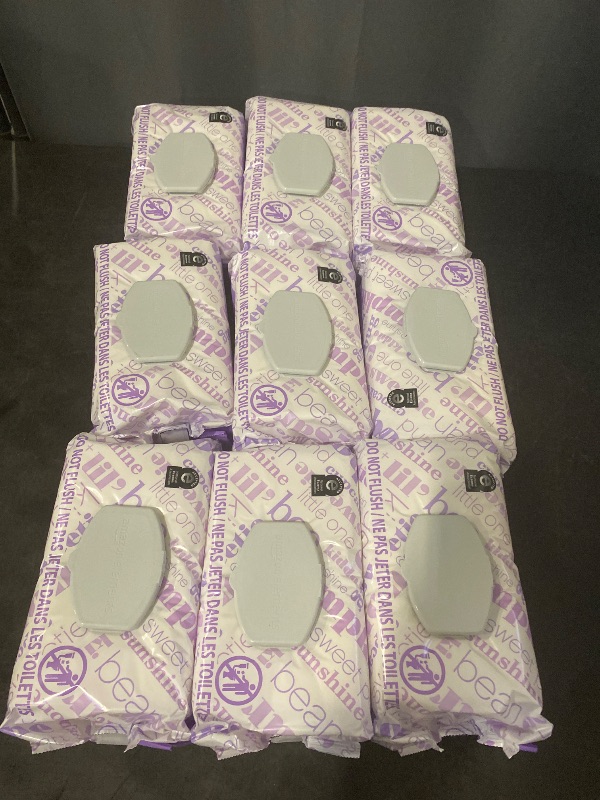 Photo 1 of Amazon Elements Baby Wipes, Sensitive, 810 Count, Flip-Top Packs, Pack of 9