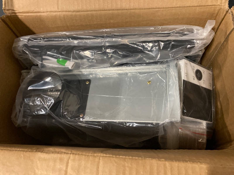 Photo 1 of 4-in-1 Bathroom Exhaust Fan with Light and Heater, Mirror Black Exhaust Fan, 3CCT Lighting, Strong and Weak Heating, Quiet & Powerful for Ventilation, Remote Control