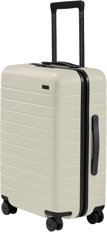 Photo 1 of Away Bigger Carry-On Luggage, Lightweight Hardside Large Suitcase with Spinner Wheels, TSA Lock, Airline Approved, Salt White Matte