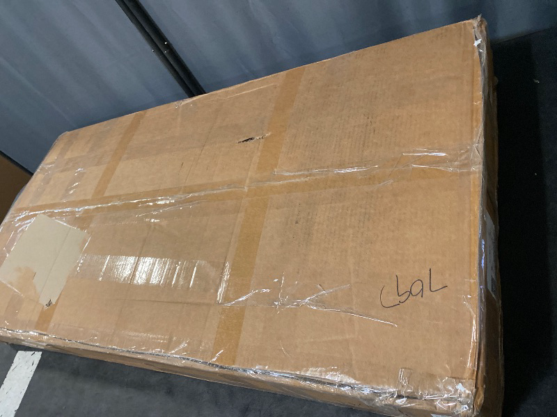 Photo 1 of Acrylic Desk, Modern Study Table for HomeOffice-Extended Surface Multi-Purpose Console & EntrywayTable, Sturdy Lightweight Design (42.5-inch, Transparent)