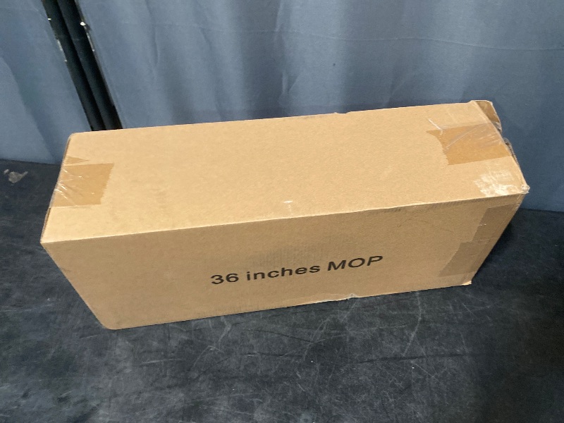 Photo 1 of 36" Commercial Dust Mop for Floor Cleaning with Replacement Mop Pads, Heavy Duty Industrial Large Floor Wet Dry Mop for Cleaning Office Garage Hardwood Warehouse Factory Mall