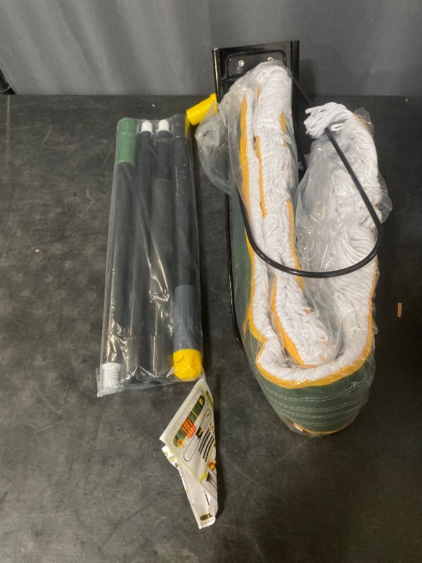 Photo 1 of 36" Commercial Dust Mop for Floor Cleaning with Replacement Mop Pads, Heavy Duty Industrial Large Floor Wet Dry Mop for Cleaning Office Garage Hardwood Warehouse Factory Mall