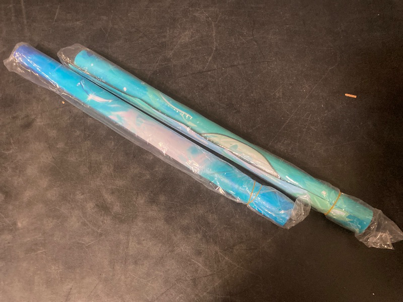 Photo 1 of 2ct. Dolphin in Ocean Dishwasher Magnet Cover for The Front Dishwasher Door Cover Panel Decals Magnetic Refrigerator Cover for Kitchen Farmhouse Home Decor 23 X 26 in