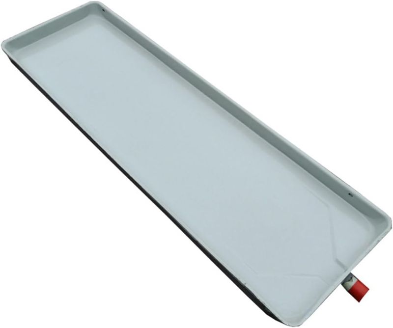 Photo 1 of Air Conditioner Drip Pan with Flexible Hose Portable Ac Condensate Water Catcher HVAC Collection and Drainage Solution Kit for Indoor Outdoor Window Universal Drain Pan 35.8x9.4 in