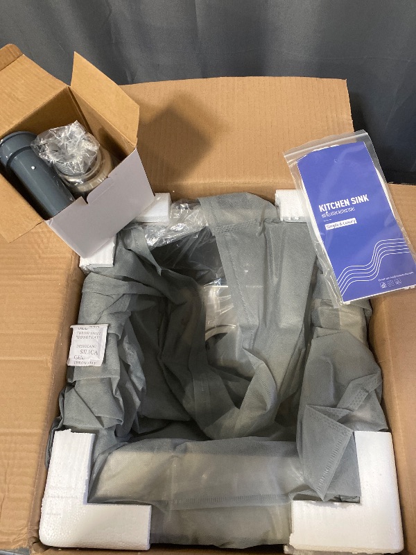 Photo 1 of 13 × 15 x 8 inch Drop in Bar Sink, Topmount Small Kitchen Sink Single Bowl, Handmade T-304 Stainless Steel Overmount Kitchen Bar Sink with Basket Strainer