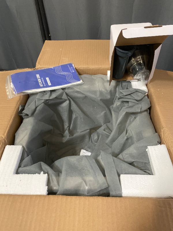 Photo 1 of 13 × 15 x 8 inch Drop in Bar Sink, Topmount Small Kitchen Sink Single Bowl, Handmade T-304 Stainless Steel Overmount Kitchen Bar Sink with Basket Strainer