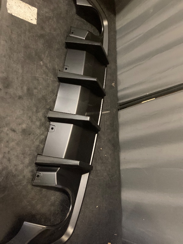 Photo 1 of Rear Bumper Lip Diffuser Spoiler Lower Splitter Carbon Look OE Style Compatible with Dodge Charger SRT/Scat Pack/Daytona/GT/RT 2015-2024(Matte Black)