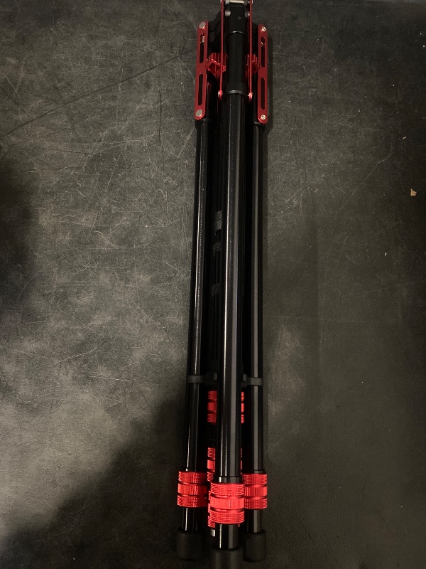 Photo 1 of FreeSea Light Stand Photography - 1.4in Oversized Tubes Heavy Duty Stand, Aluminum Alloy Construction, 106in Tall Tripod with Flip-Lock & Gas Spring, Holds Softboxes/Ring Lights up to 8KG