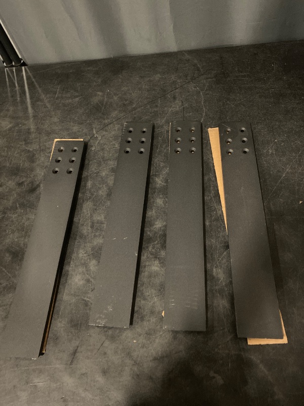 Photo 1 of Countertop Support Brackets Heavy Duty 4 Pack 1/4" Thick 16 Inch Flat Hidden Knee Wall Countertop Bracket for Granite Quartz Wood Concret Countertops Screws Included