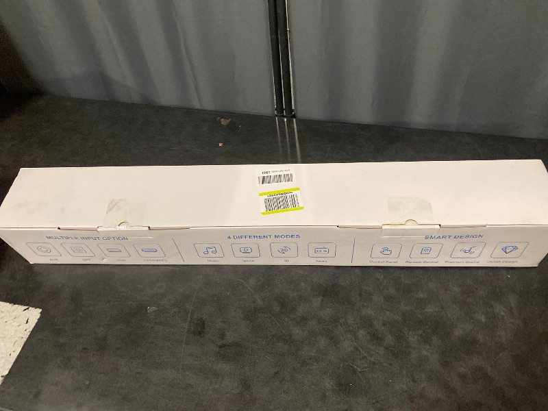 Photo 1 of Chaowei 37 Inch 120W Bluetooth 5.0 Sound Bar Speaker for TV with Builtin Subwoofers, 2.1Ch 3D Surround Sound System with 8 Speak