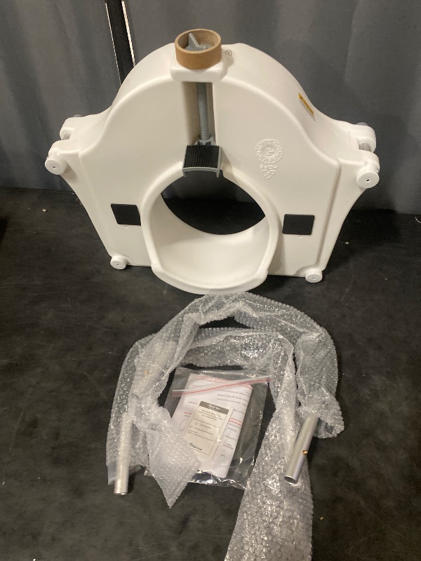 Photo 1 of Drive Medical Elevated Toilet Seat Without Arms, Standard Seat
