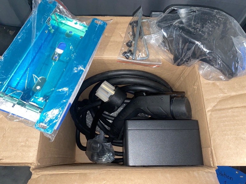 Photo 1 of Grizzl-E Smart Level 2 240V / 40A Electric Vehicle (EV) Charger, Metal Case UL Tested and Certified, Energy Star, Indoor/Outdoor Electric Car Fast Charging Station, NEMA 6-50, Black