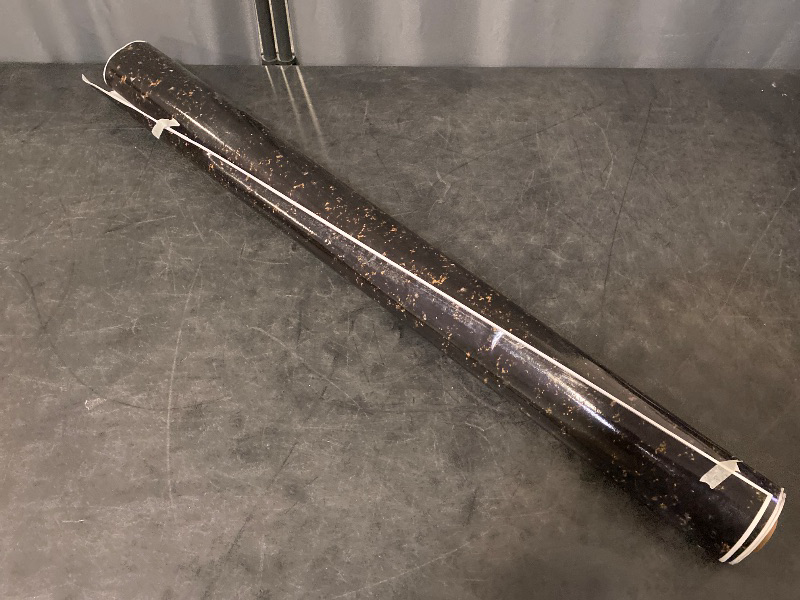 Photo 1 of Black Gold Granite Contact Paper Peel and Stick Countertops for Kitchen Waterproof Marble Wallpaper Self Adhesive Granite Countertop Contact Paper for Cabinets Counters Desk Cover 17.7''x100''