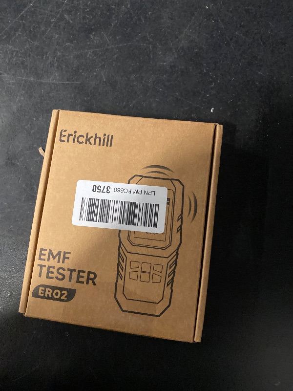 Photo 1 of EMF Meter,3-in-1Rechargeable Digital Electromagnetic Field Radiation Detector for EF RF MF,5G Cell Tower, WiFi Signal Detector, for Home&Office EMF Inspections, and Ghost Hunting