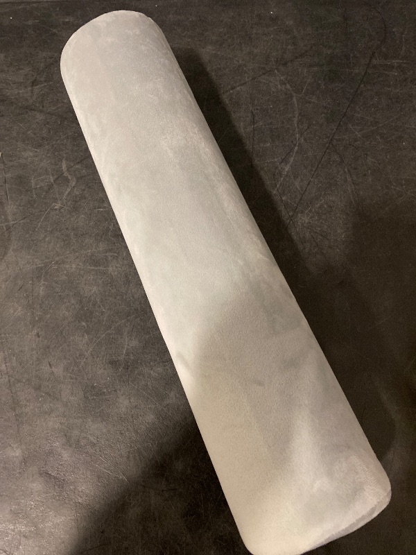 Photo 1 of AllSett Health Cervical Neck Roll Memory Foam Pillow, Bolster Pillow, Round Neck Support for Sleeping | Bolster for Bed, Legs, Back and Yoga