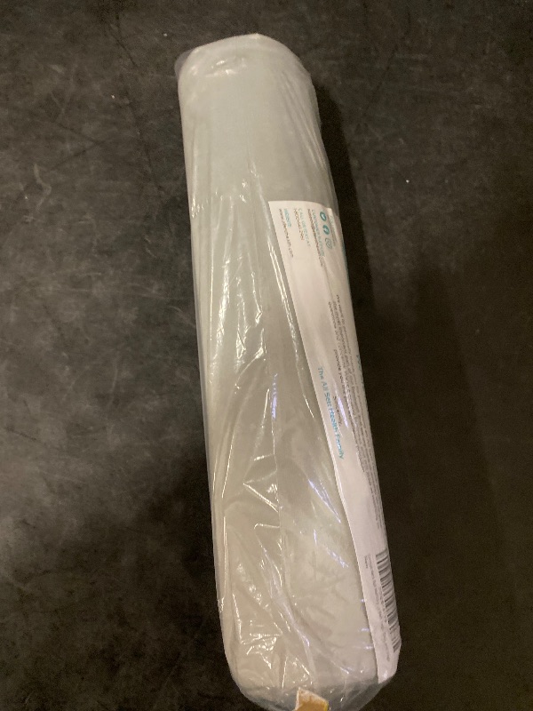 Photo 1 of AllSett Health Cervical Neck Roll Memory Foam Pillow, Bolster Pillow, Round Neck Support for Sleeping | Bolster for Bed, Legs, Back and Yoga