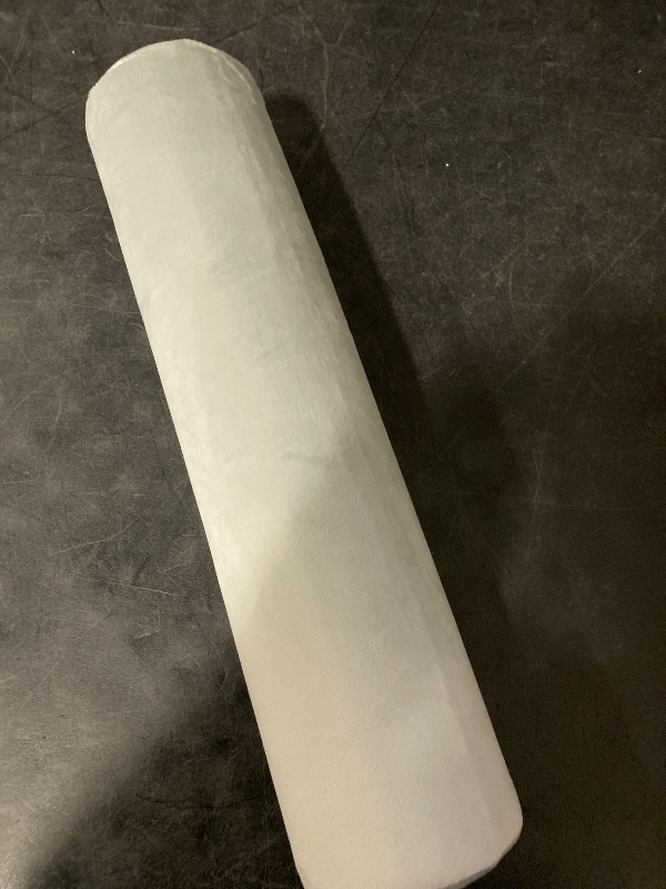 Photo 1 of AllSett Health Cervical Neck Roll Memory Foam Pillow, Bolster Pillow, Round Neck Support for Sleeping | Bolster for Bed, Legs, Back and Yoga