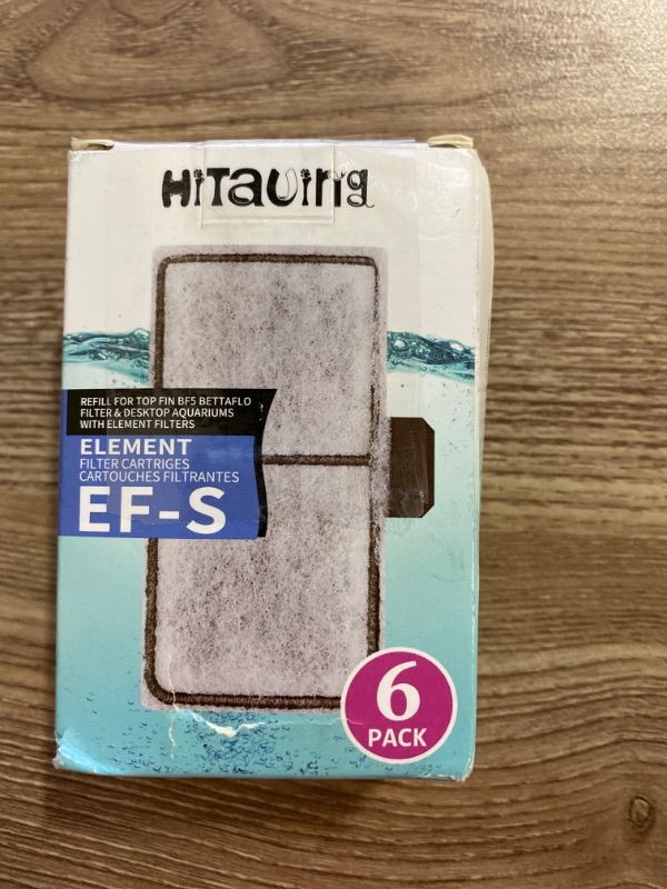 Photo 1 of HiTauing 6 Pack Filter Cartridge for Top Fin EF-S Element and BF5 BETTAFLO
