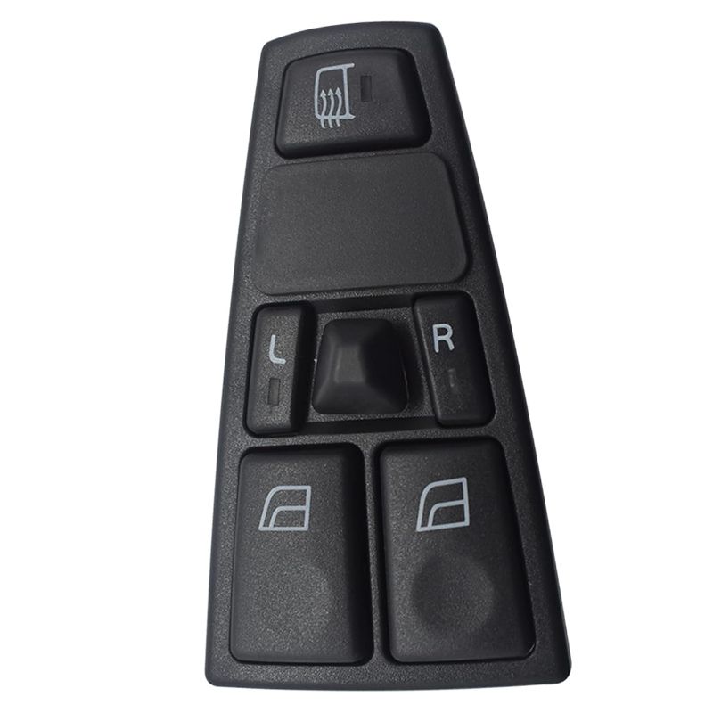 Photo 1 of Motoforti Power Window Switch for Volvo VN VNL No.21628532/22569484 Window Control Switch Black
