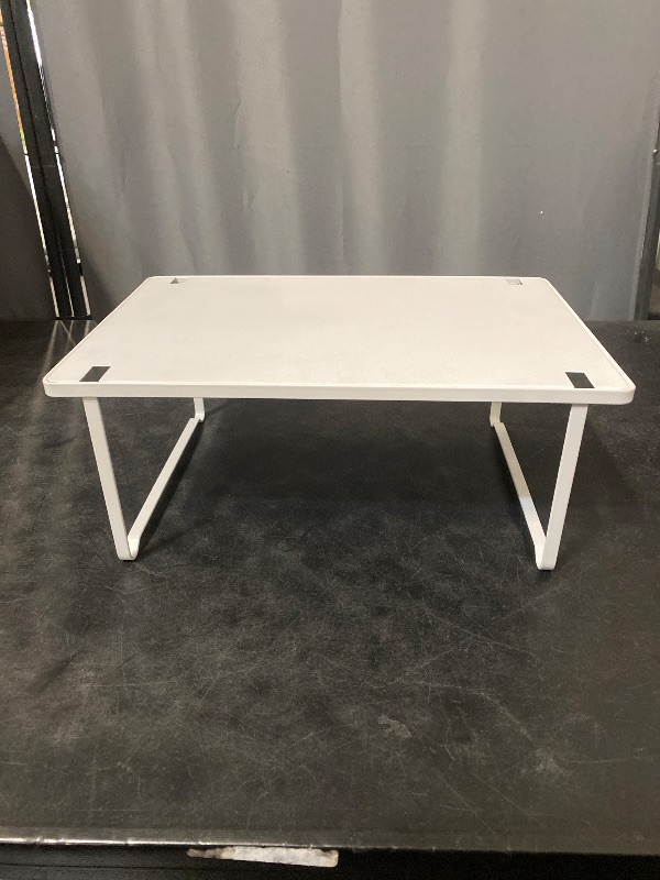 Photo 1 of Metal Cabinet Shelf White - Brightroom™: Kitchen Organizer, Shelf Riser, Iron, 15"x10"x6"
