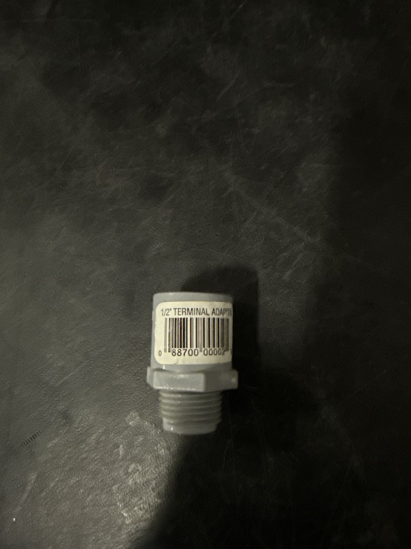 Photo 1 of Cantex 1/2 in. Dia. PVC Male Adapter For PVC