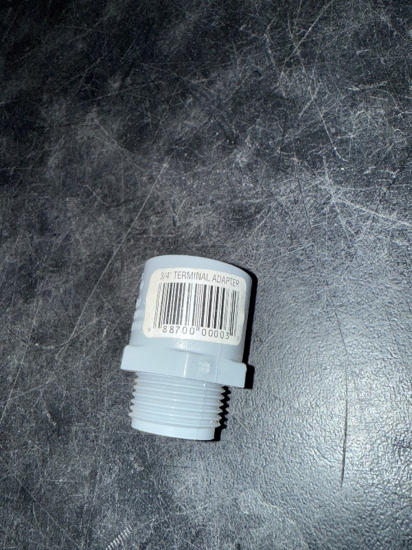 Photo 1 of Cantex 3/4 in. Dia. PVC Male Adapter