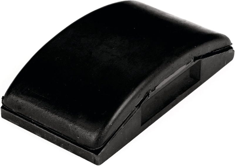 Photo 1 of Performance Tool W1019 Rubber Sanding Block, Flexible Natural Rubber, Distributes Even Pressure, Ideal for Sanding and Smoothing
