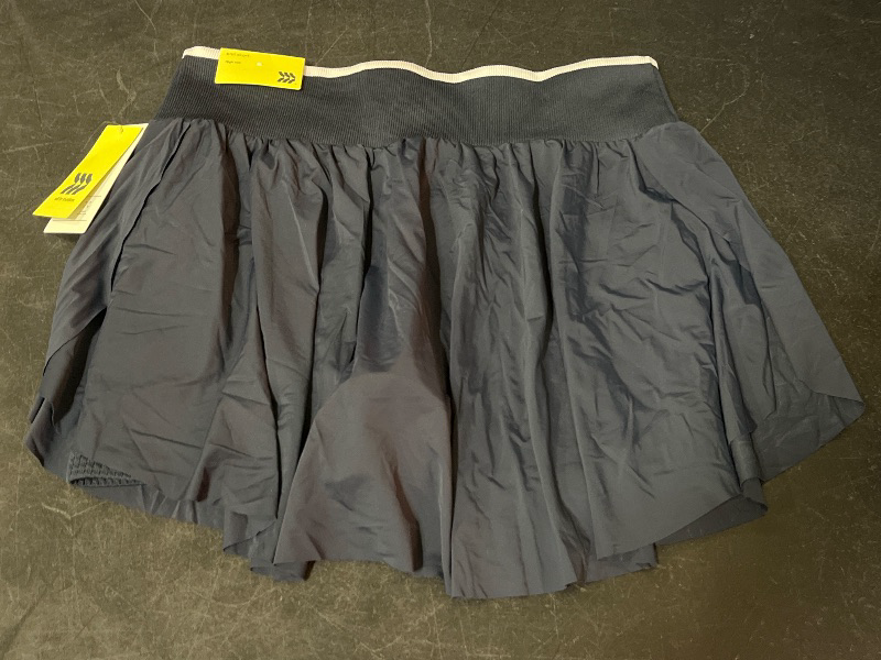 Photo 1 of (M) Women's High-Rise Seamless Skort - All in Motion™ Navy Blue M: Midweight Knit, Pull-on Bottoms