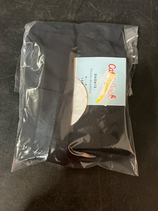 Photo 1 of 18M Toddler Boys' Quick Dry Pull-on Shorts - Cat & Jack™ Black 18M