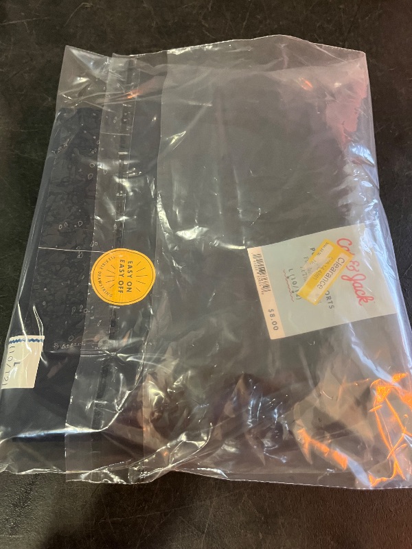 Photo 1 of L Boys' Playwear 'at the Knee' Pull-on Shorts - Cat & Jack™ Navy L: Cotton Twill, Side & Patch Pockets
