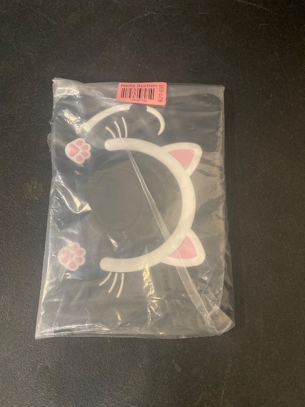 Photo 1 of for iPad A16 Case/10th Generation Case - Soft Silicone Tablet Cover for iPad 11th 11 Inch/10th 10.9 Inch Girls Women 3D Cartoon Cute Black Cat Kitten with Rotating Stand & Strap