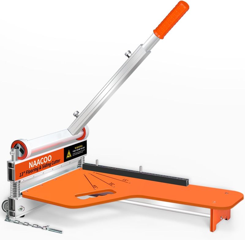 Photo 1 of Laminate/Vinyl Floor Cutter, 13” Vinyl Plank Cutter with Wheel – Just 1 Step Meet Angle&Length Cutting, Flooring Tools - Cuts Laminate Floor, Engineer Wood, LVP/T, VCT, SPC, WPC