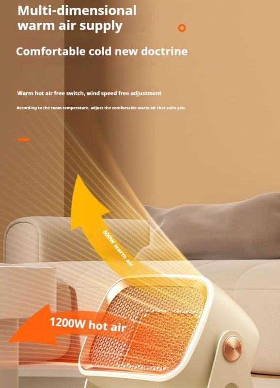Photo 1 of Heater small office desktop home bathroom toilet baby bath special heater