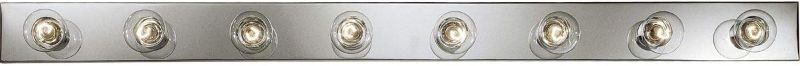 Photo 1 of Progress Lighting 8-Light Traditional Bath Vanity Light, Broadway Collection, Indoor, P3118-15, Polished Chrome