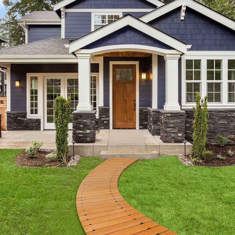 Photo 1 of RELIANCER 6' Wooden Garden Pathway,Outdoor Roll Out Cedar Curved Walkway,Patio Path Decorative Garden Boardwalk Walkways,Weather-Resistant Roll Up Beach Wood Road Floor,Wedding Party Pathways