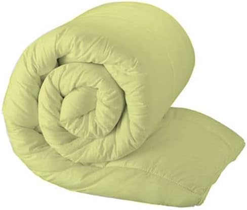Photo 1 of 1 PC Cross Diamond Baffle Stitched Comforter, Lightweight Winter Warm Down Alternative Duvet Insert for Oversized King -Ivory Solid Warm Fluffy 100% Cotton Only Comforter 500 GSM Fill Power