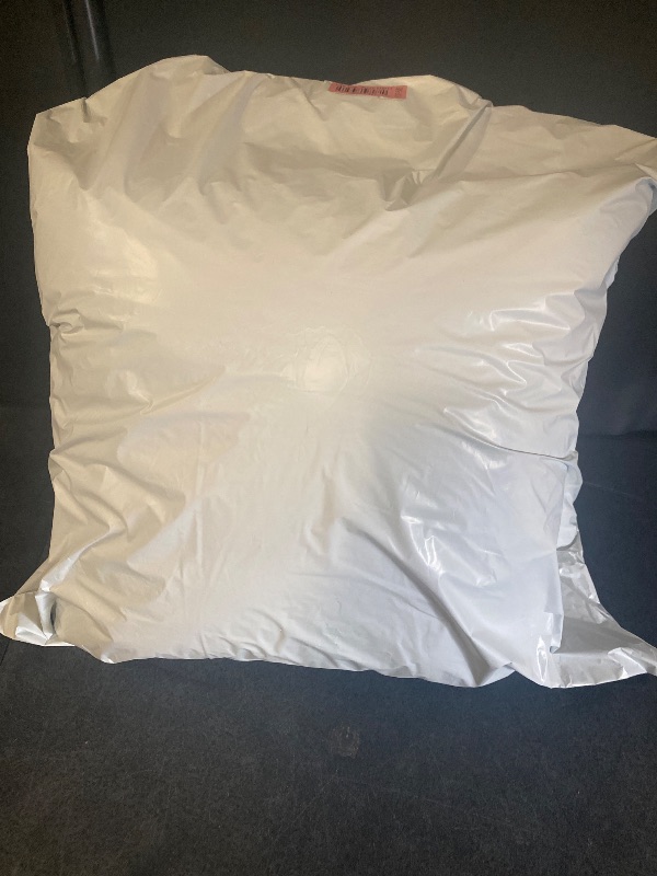 Photo 1 of Siluvia 20"x20" Pillow Inserts Set of 2 Decorative Square Square Throw 20 Pillows with 100% Cotton Cover for Sofa, Couch, and Bed - White