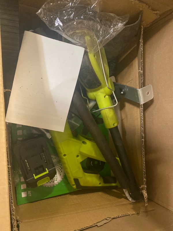 Photo 1 of Ryobi ONE+ 18V 13 in. Cordless Battery String Trimmer/Edger- P20014 (Tool Only- Battery and Charger NOT Included).