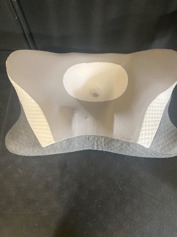 Photo 1 of DONAMA Cervical Neck Pillow for Sleeping, Ergonomic Memory Foam Pillows with Built-in/Removable Small Neck Support Pillow, Contour Bed Pillows for Side Back Stomach Sleepers with Pillowcase Queen Size