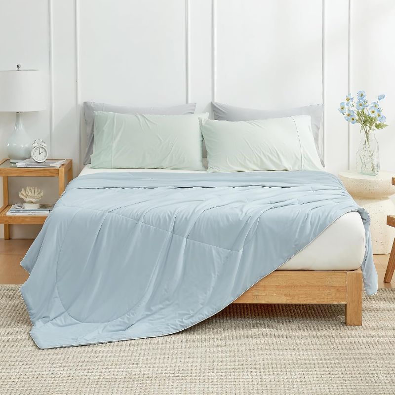 Photo 1 of Cozy Bliss Cooling Comforter Twin and Pillow Cases Standard