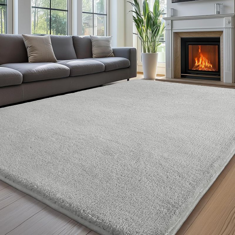 Photo 1 of Sour Lemon 8x10 Area Rugs for Living Room, Soft Large Area Rug Fluffy Rugs for Bedroom?Machine Washable Area Rug Non Slip Carpet Rug for Living Room Playroom Kids Room Home Decor