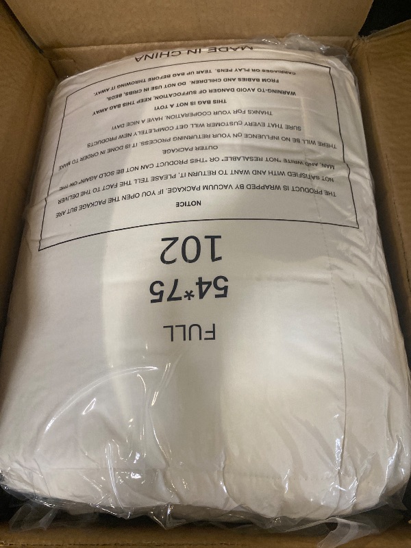 Photo 1 of COONP Full Mattress Topper, Extra Thick Pillowtop, Cooling Plush Mattress Pad Cover with 8-21 Inch Deep Pocket