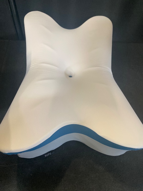Photo 1 of Cervical Pillow for Neck Pain Relief - Ergonomic Neck Pillow for Sleeping Contour Memory Foam Pillows with Cooling Pillowcase, Orthopedic Bed Pillow for Sleepers