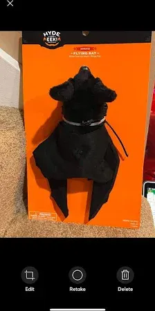 Photo 1 of Hyde & EEK! Boutique2 Animated Flying Bat Halloween Decorative Prop