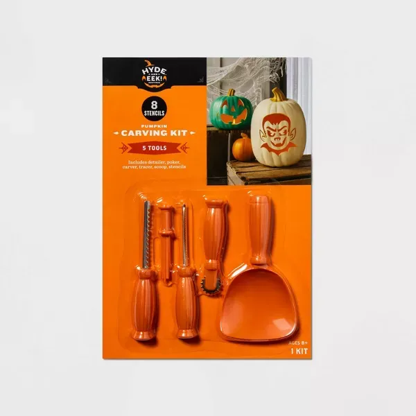 Photo 1 of  2 pack Halloween Pumpkin Carving Kit 6pc - Hyde and EEK! Boutique™