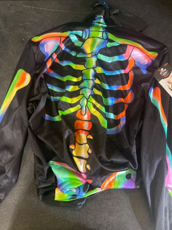 Photo 1 of (XL) Hyde And Eek Adult Color Melt Skeleton Halloween Costume