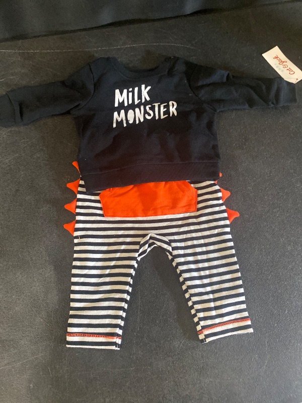 Photo 1 of 3-4T CAT AND JACK  MILK MONSTER