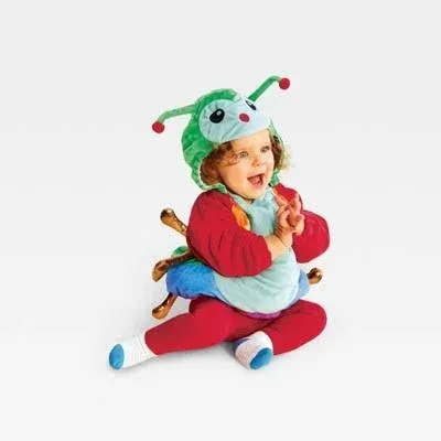 Photo 1 of Infant and Toddler Caterpillar Halloween Costume Pullover Top