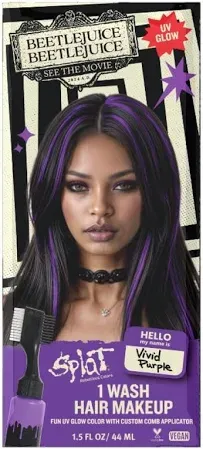 Photo 1 of  2pack splat beetlejuice hair dye (purple)